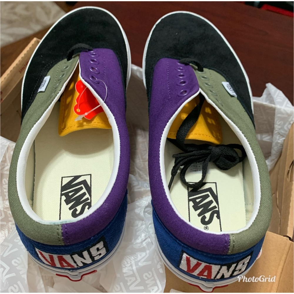 VANS ERA OTW RALLY station wagons gills BLACK TRUE - Picture 6 of 8